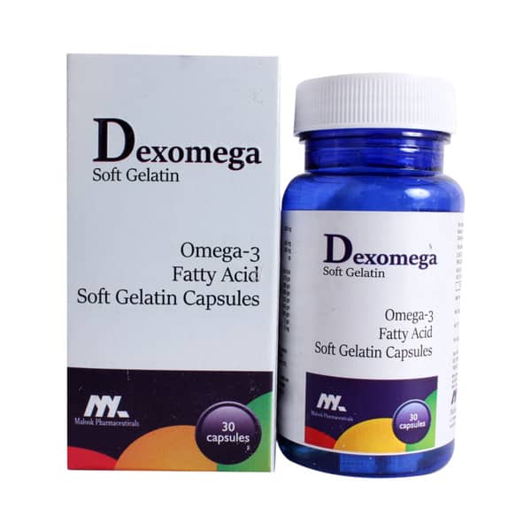Dexomega Bottle Of 30 Softgel Capsules