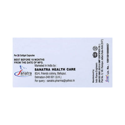 Bioactive Bottle Of 30 Softgel Capsules