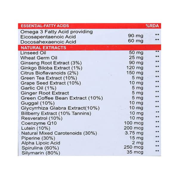 Bioactive Bottle Of 30 Softgel Capsules