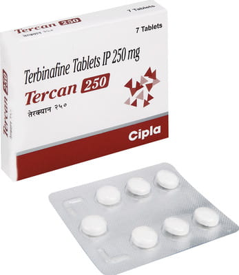 Tercan 250mg Strip Of 7 Tablets