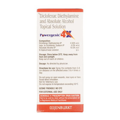 Powergesic 4x Bottle Of 20ml Solution