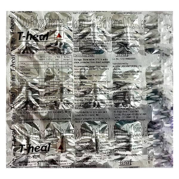 T Heal Strip Of 15 Capsules
