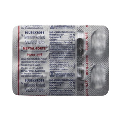 Meftal Forte Junior Strip Of 10 Tablets
