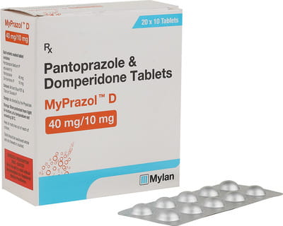 Myprazol D Strip Of 10 Tablets