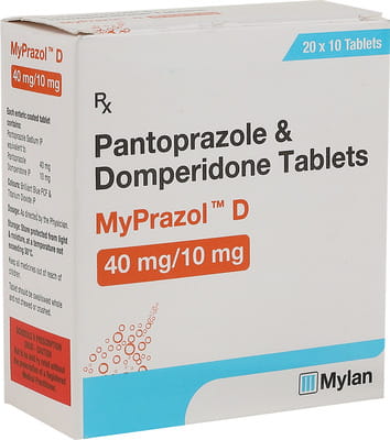 Myprazol D Strip Of 10 Tablets