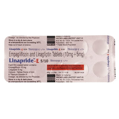 Linapride E 5/10mg Strip Of 10 Tablets