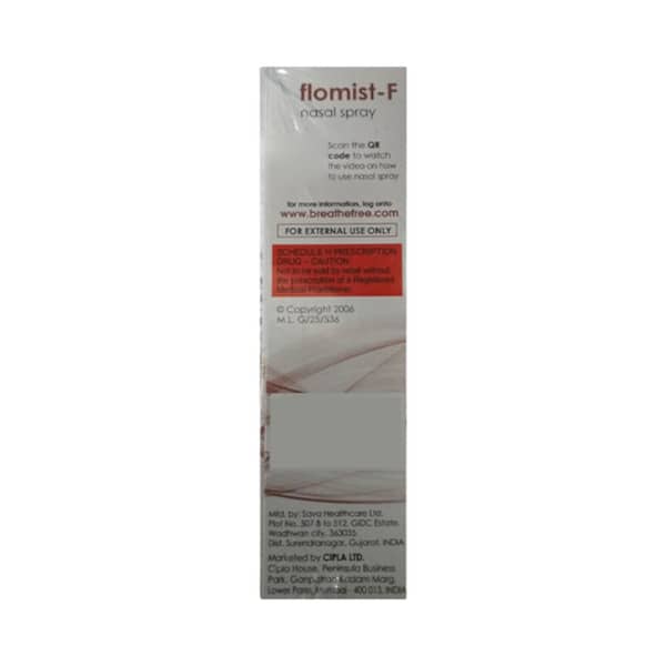 Flomist F 120md Bottle Of 6gm Nasal Spray