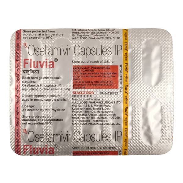 Fluvia Strip Of 10 Capsules