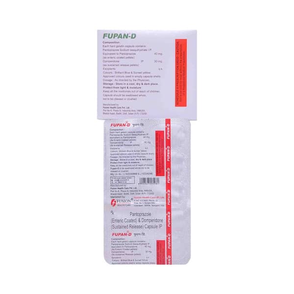Fupan D Strip Of 10 Capsules