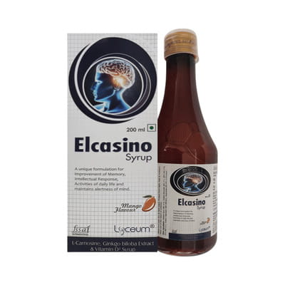 Elcasino Mango Flavour Bottle Of 200ml Syrup