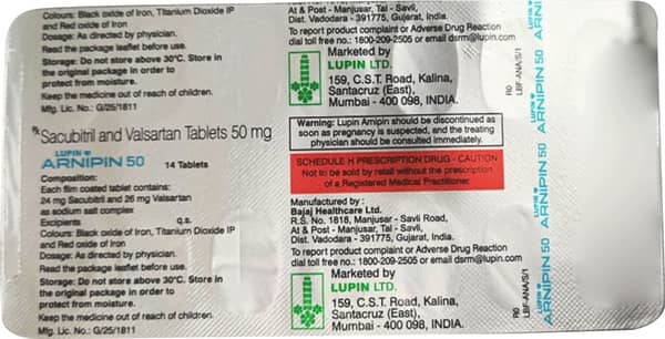 Arnipin 50mg Strip Of 14 Tablets