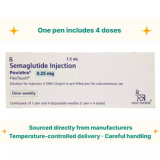 Poviztra Flextouch 0.25Mg Pre Filled Pen Of 1.5Ml Solution For Injection