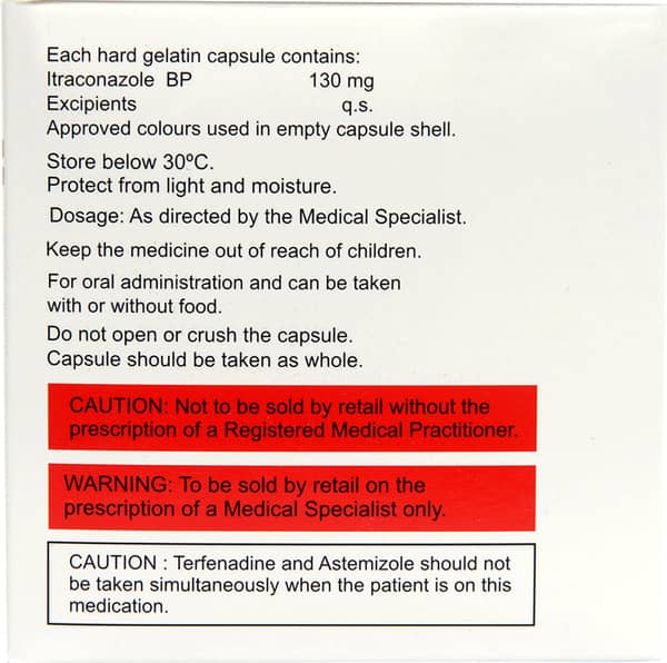Mycoclear SB 130 Capsule