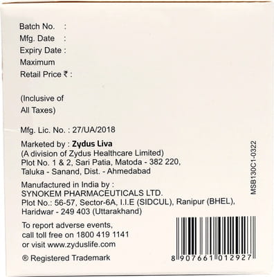 Mycoclear Sb 130mg Strip Of 10 Capsules