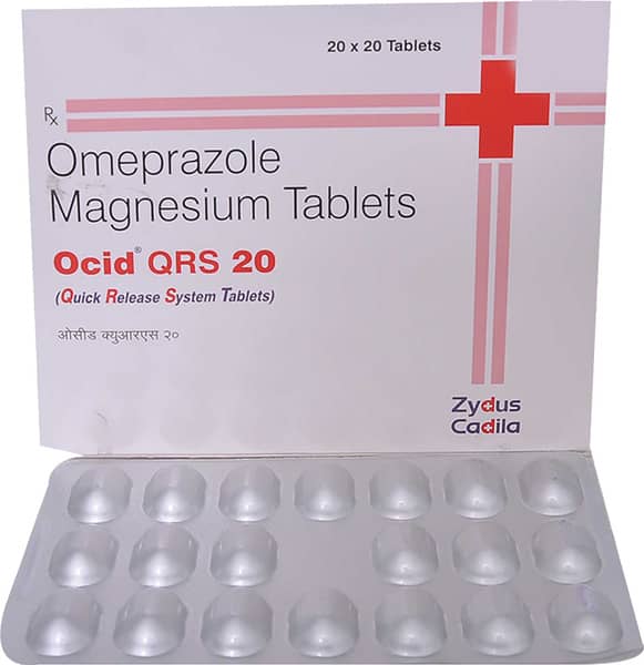 Ocid Qrs 20mg Strip Of 20 Tablets