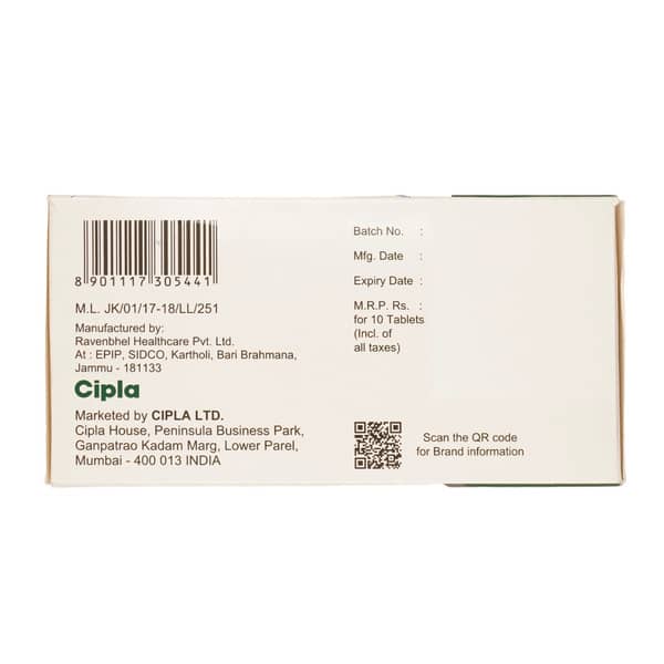 Bisofig T 5mg Strip Of 10 Tablets