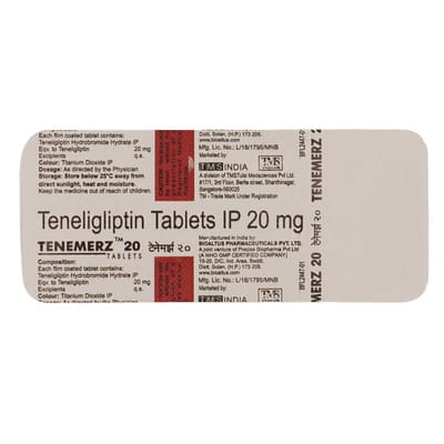 Tenemerz 20mg Strip Of 10 Tablets