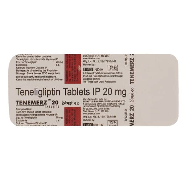 Tenemerz 20mg Strip Of 10 Tablets