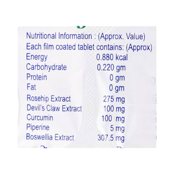 Shel Joint Strip Of 10 Tablets