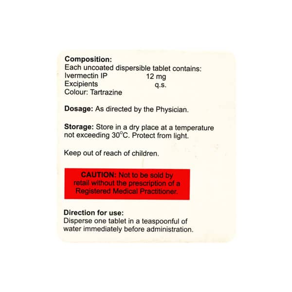 Ivrea 12 Mg Strip Of 2 Tablets