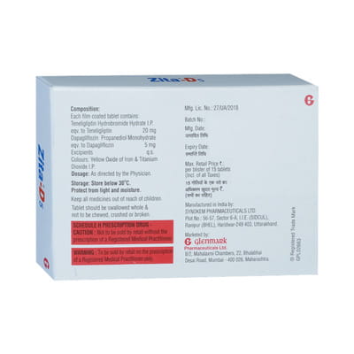 Zita D 5mg Strip Of 15 Tablets