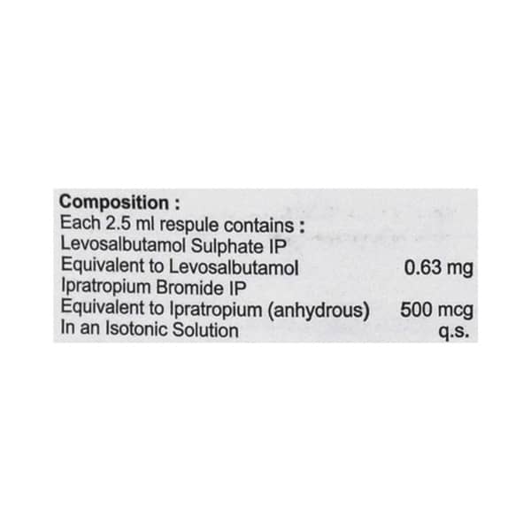 Iprazest Pd 2.5Ml Packet Of 5 Respules