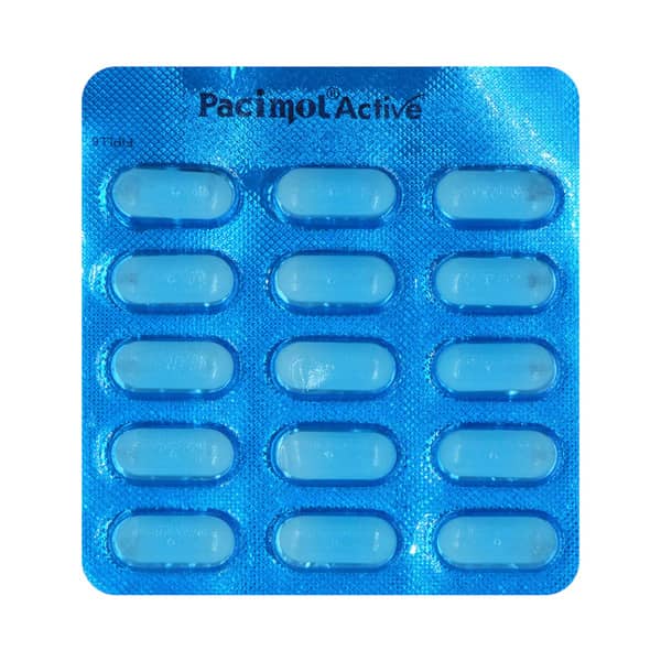 Pacimol Active Strip Of 15 Tablets