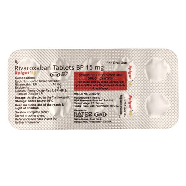 Rpigat 15mg Strip Of 10 Tablets
