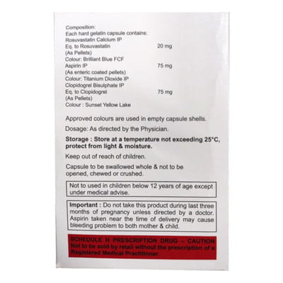 Rosloy Gold 20mg Strip Of 15 Capsules