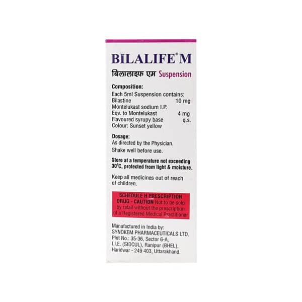 Bilalife M Mango Flavour Bottle Of 60ml Suspension