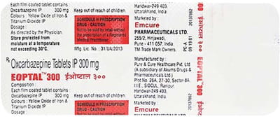 Eoptal 300mg Strip Of 10 Tablets