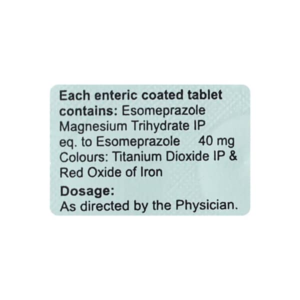 Esolembic 40Mg Strip Of 15 Tablets