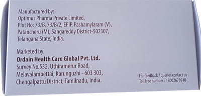 Oxolid 10mg Strip Of 10 Tablets