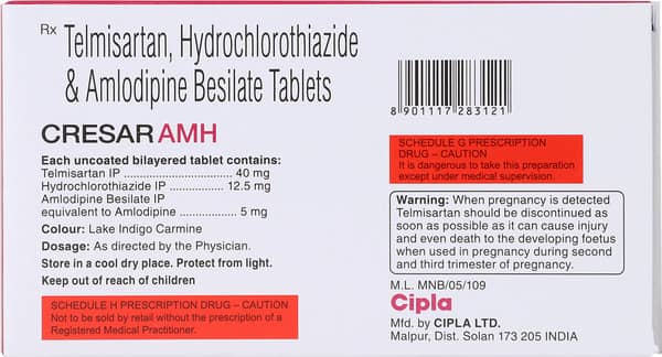 Cresar Amh Strip Of 10 Tablets
