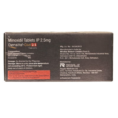 Densita Om 2.5mg Strip Of 10 Tablets