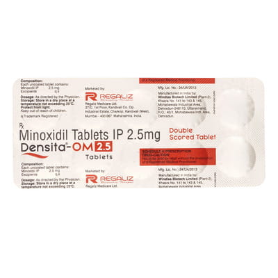 Densita Om 2.5mg Strip Of 10 Tablets