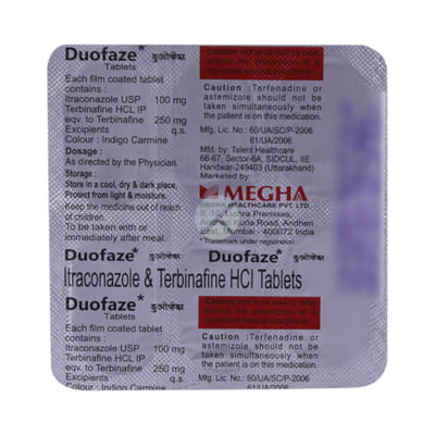 Duofaze Strip Of 10 Tablets