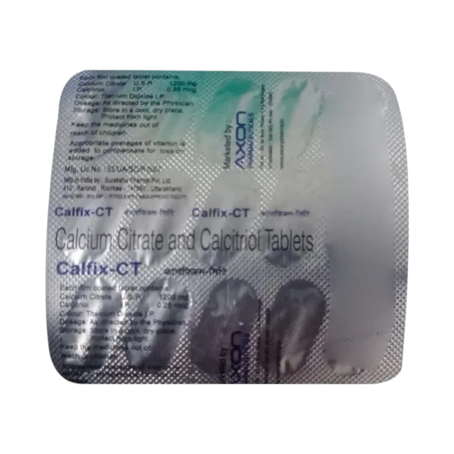 Calfix Ct Strip Of 15 Tablets: Uses, Side Effects, Price & Dosage ...
