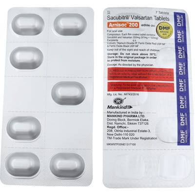 Arnisac 200mg Strip Of 7 Tablets