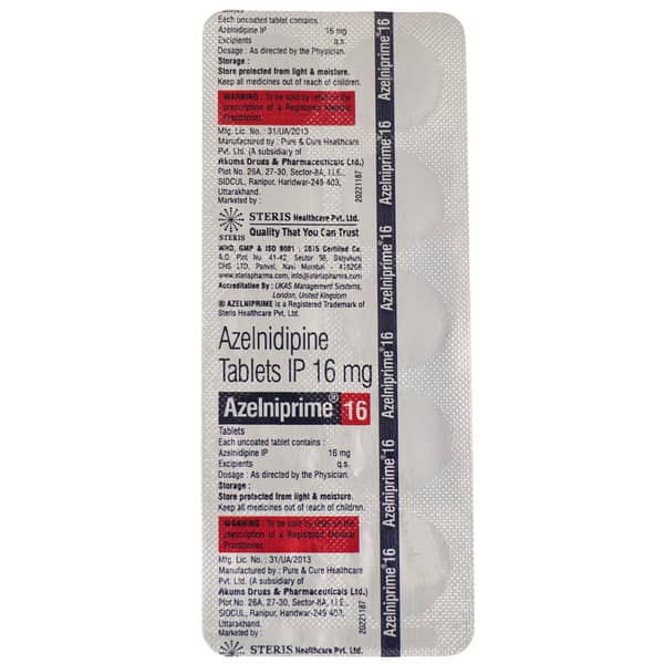 Azelniprime 16Mg Strip Of 10 Tablets