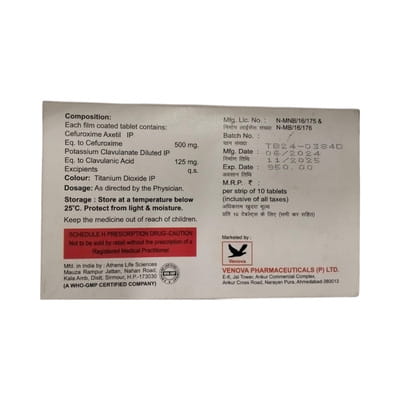Cefgrace Cv Strip Of 10 Tablets