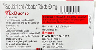 Exduo 50mg Strip Of 10 Tablets