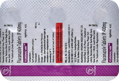 Flukonaz 400mg Strip Of 1 Tablet