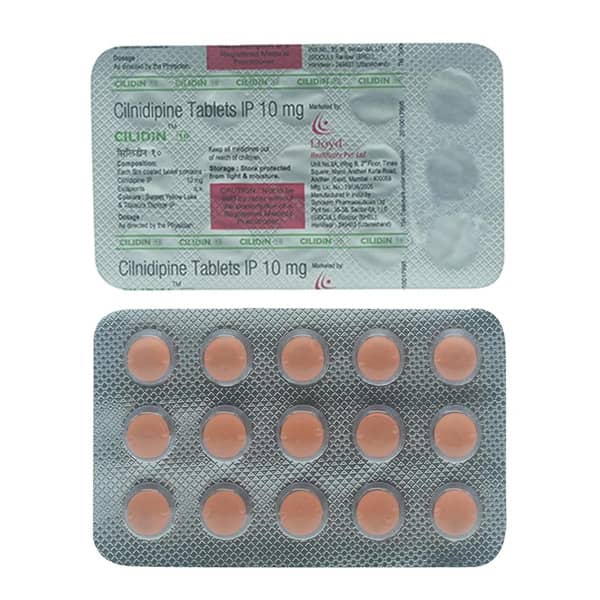 Cilidin 10mg Strip Of 15 Tablets