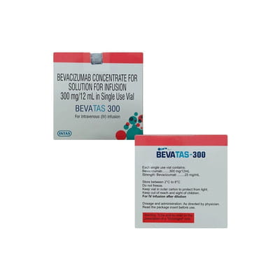 Bevatas 300mg Vial Of 12ml Solution For Infusion