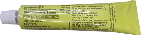 Myolaxin D Tube Of 30gm Gel