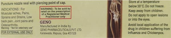 Myolaxin D Tube Of 30gm Gel