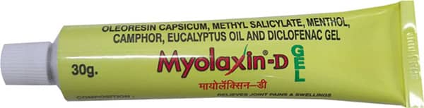 Myolaxin D Tube Of 30gm Gel