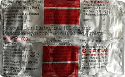 Remo M 1000mg Strip Of 10 Tablets