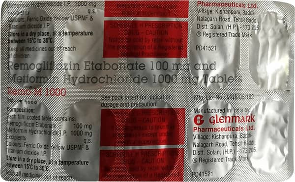 Remo M 1000mg Strip Of 10 Tablets